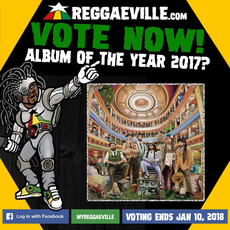 runitagency's tweet photo. Vote now untill Jan. 10 for the #Reggae #AlbumOfTheYear2017 on  @reggaeville #DeclarationN6 by @TRAINTOROOTS: https://t.co/X6AoNAvDp4 https://t.co/nnWQPTxEb2