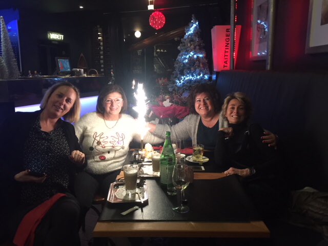 NinetteBrunse's tweet photo. Team MacroColt Christmas dinner - combined with a farewell to our dear Chantal.                                                     With love ❤️  #coltmacro #macroimpact #DreamTeam #knowledgesharingaccrossborders https://t.co/fdAZxAlpMV