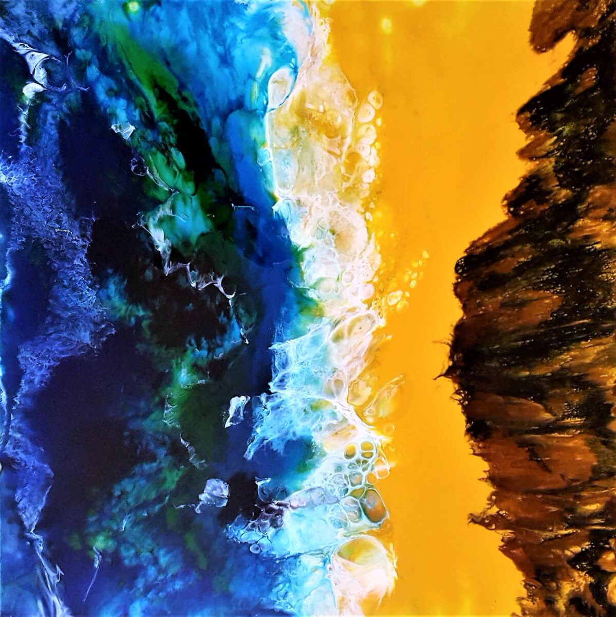 fresheasel's tweet photo. Serene Waves 3 (2017) » https://t.co/wNPougg1VO #authentic #art https://t.co/rJbiMWawjr