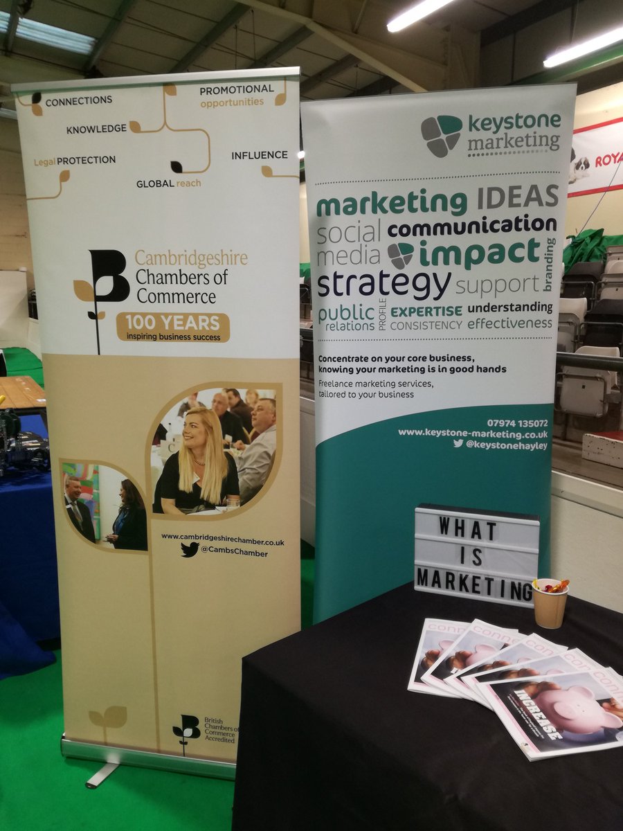 KeystoneSuzanne's tweet photo. Looking forward to an exciting day at the EDGE #careers fair with @cambschamber - We're all ready to  introduce #business and #marketing to young people! https://t.co/LkmYpVuTnF