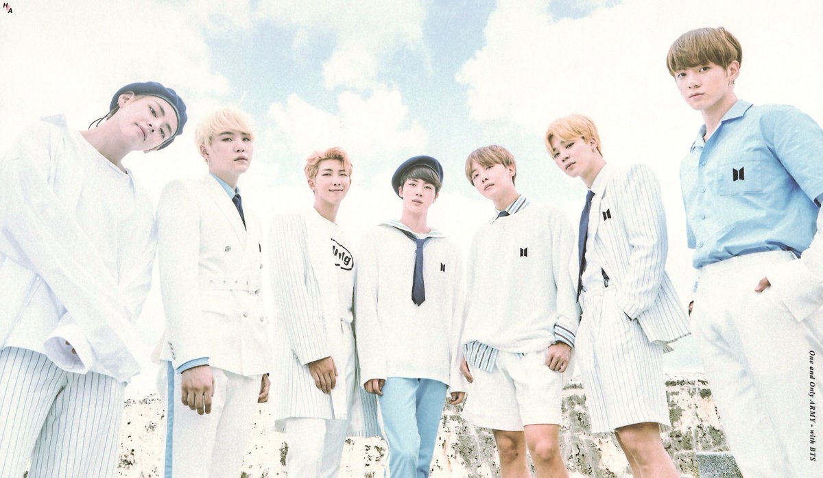 2018 Season Greeting Scans #BTS ©Happily Ever After
