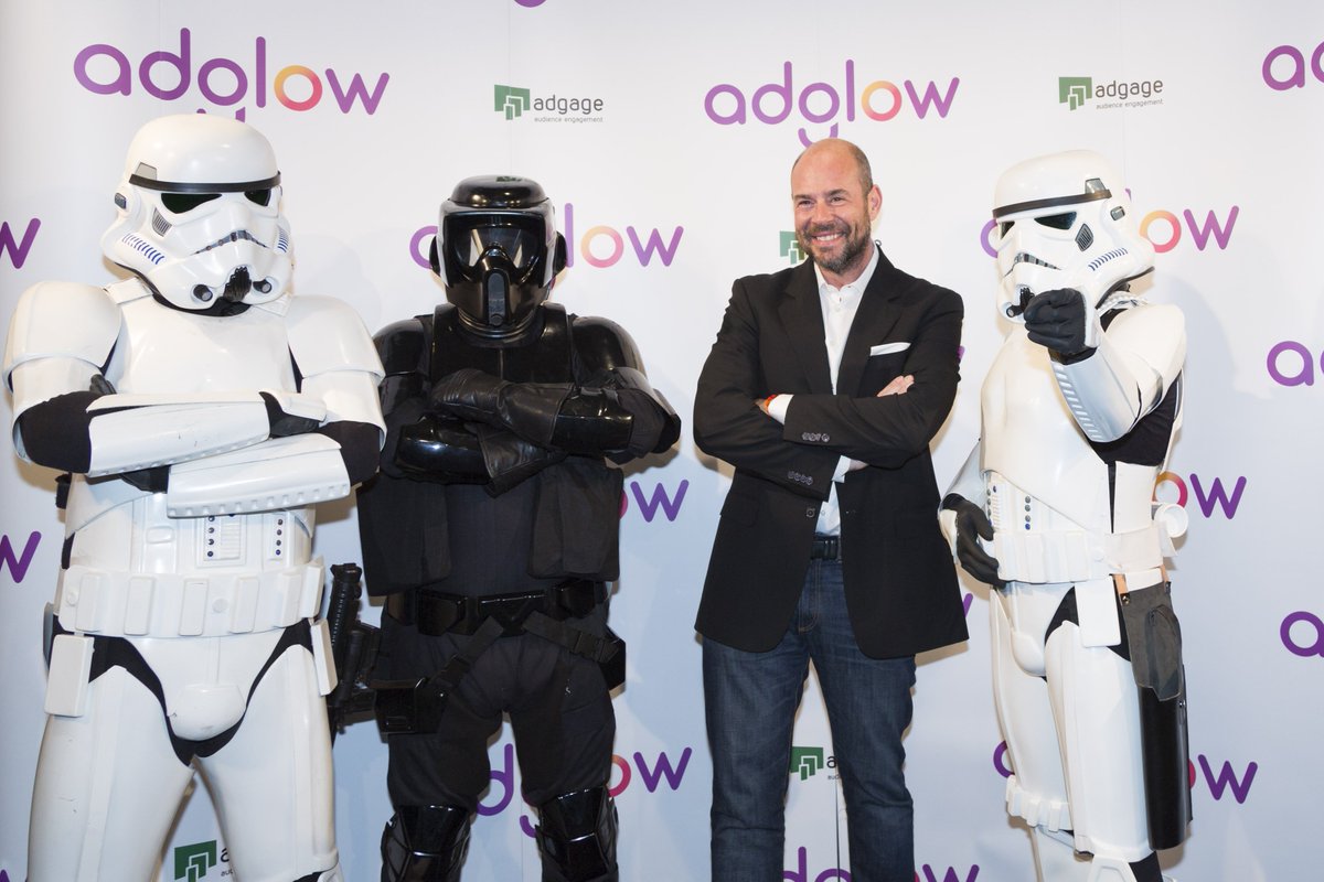 Adglow's tweet photo. The annual Adglow Cinema Trip for our clients, partners and friends takes place today! We've invited them to the latest Star Wars premiere, bringing a galaxy far, far away much closer to home. We can't wait to see it! #thelastjedi #starwars #adglow https://t.co/fgLlWkcvVr