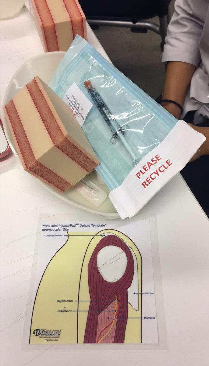 bdavis_x's tweet photo. Vaccination Training! What a great way to end our virtual placement π So much fun ππ who wants a shot? π #UTSVirtualPlacement2017 #UTS #UTSPharmacy @TsingosLucas @niroth_do https://t.co/q3HMlNcfiy