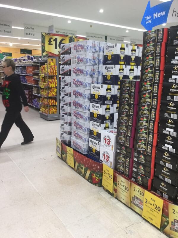 PowerforceMC46's tweet photo. Molson Coors products filled for xmas day @Morrisons in Chippenham @PowerforceMCNSM #COPintoXmas https://t.co/d0CdfjuRZ0