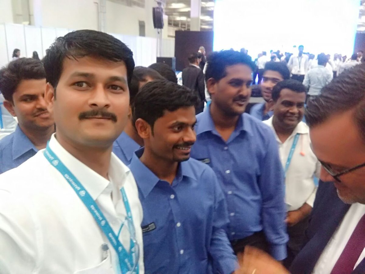 GovindNavnath's tweet photo. @thyssenkrupp_en 
 when company inaugurated on 12 May 2016 with Oliver Bukhard 
With production employees but now the company has  removed the 60 employees https://t.co/qvomYG9ukI