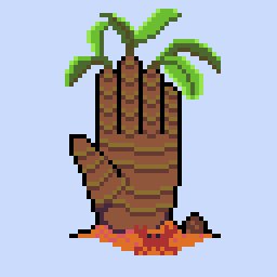 MikeWice's tweet image. Here is my #PalmTree for today's #pixel_dailies! #pixelart