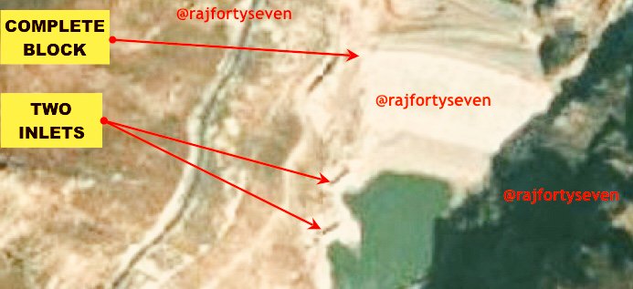 rajfortyseven's tweet image. #China blocks #Brahmaputra:
What more proof is required?
Legally can’t build even simple dams on main transborder river without permission fm downstream country.
Blocking #Brahmaputra completely &amp;amp; diverting 100%water certainly tantamounts to an act of war.
theprint.in/2017/12/13/fir…