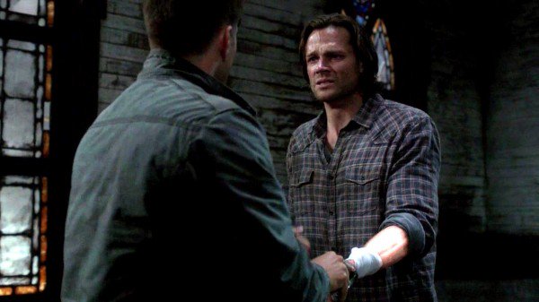 "Don't you dare think that there is anything, past or present, that I would put in front of you! It has never been like that, ever! I need you to see that. I'm begging you."  #TheEpicLoveStoryofSamAndDean  #SamAndDean