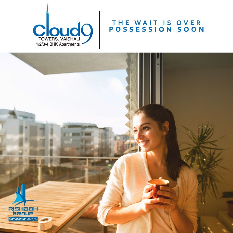 rishabh_group's tweet photo. The wait is over... as Cloud 9 towers, Vaishali gets near to possession. Stay tuned for more updates. https://t.co/9o8tPfPJF0