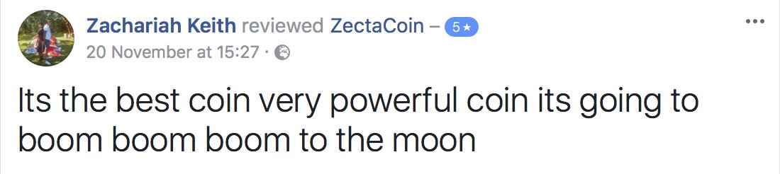 ZectaCoin tweet picture