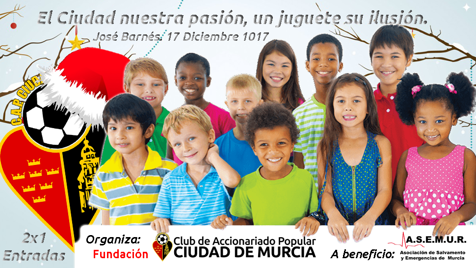 /FUNDACIÓN/

¡Animamos también a la afición del <a href="/bullense_cd/">Club Deportivo Bullense</a> a que participe en nuestra jornada solidaria y aproveche nuestra oferta!
🎁 2x1 en entradas aportando una donación. 

¡La solidaridad no entiende de colores! ⚫️❤️⚪️