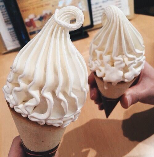 Ice cream cones are the best.