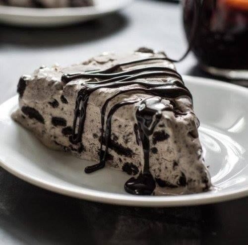 Oreo Ice Cream Dessert.