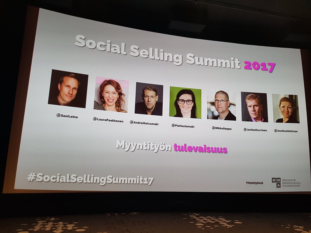 Nyt se alkaa: into pinkeänä odotettu #socialsellingsummit17