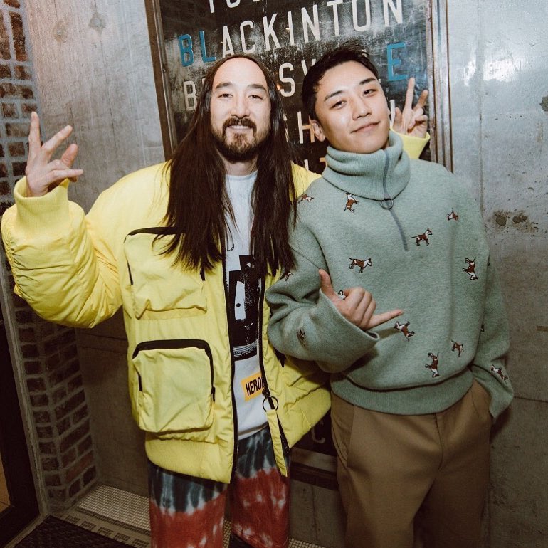 Steve Aoki update with in Tokyo ~ Happy birthday brother! seungriseyo   