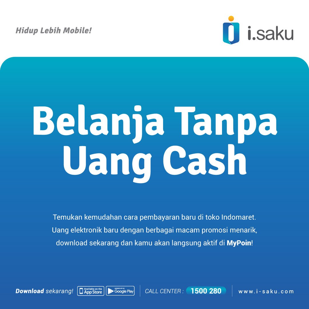 1) Sobat, kalian punya pengalaman belanja dapat kembalian uang receh gak? Atau mau bayar di Toko Indomaret tapi kurang uang receh? Jaman Now udah #GakRibet buat  belanja di Indomaret.