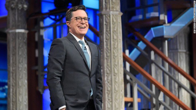 PMunozLorite's tweet image. Stephen Colbert nabs big ratings win amid '#FireColbert' backlash crwd.fr/2r3UUFE