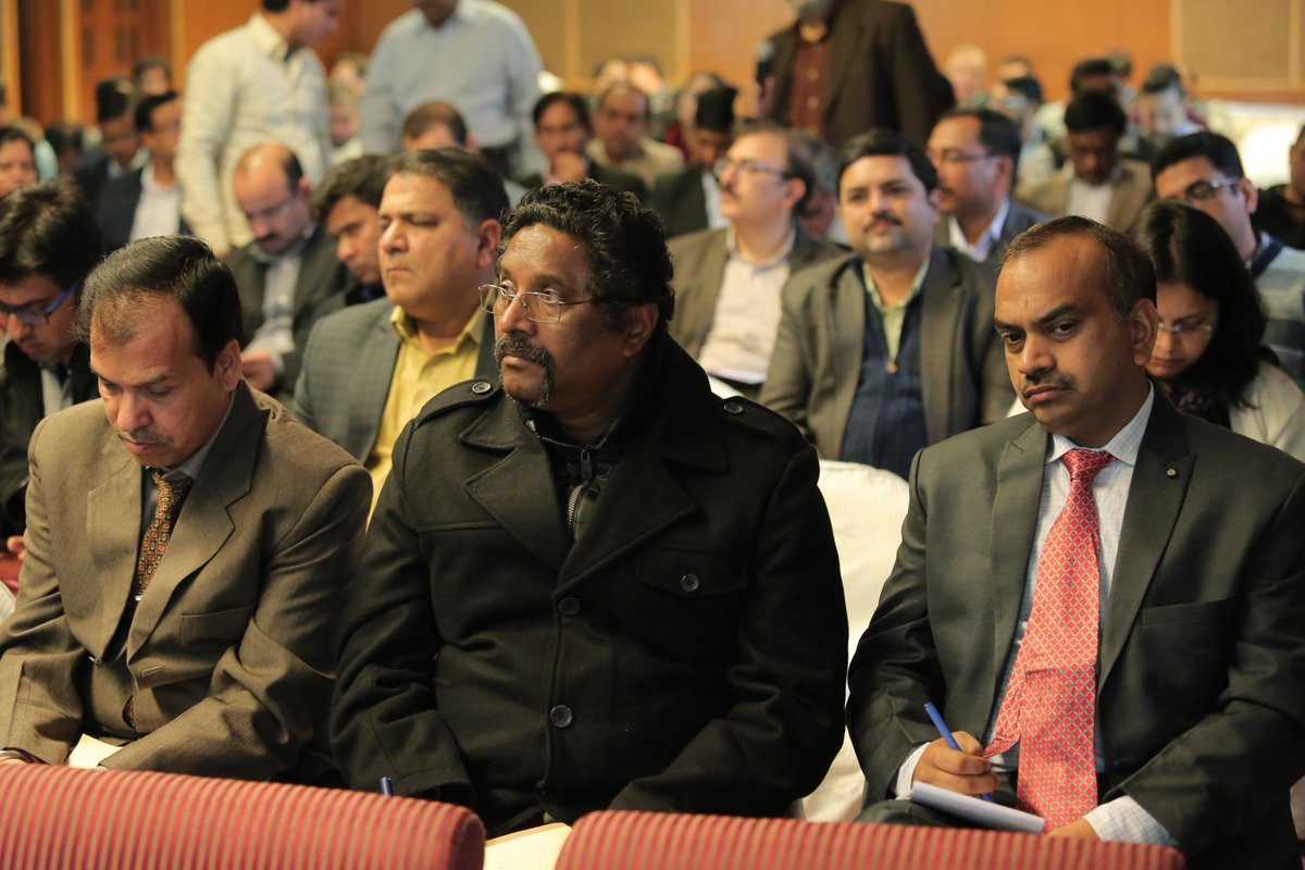 Participants sharing their views with regards to financial disincentives imposed on the TSPs via <a href="/TRAI/">TRAI</a> #UCC