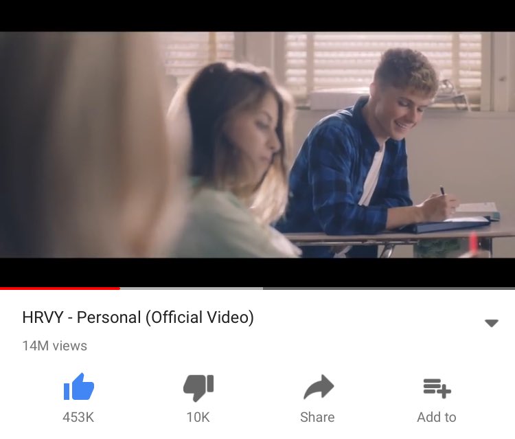 courts_anne_'s tweet image. Ahh #personalvideo has got 14m views I’m so proud of @HRVY and @beechloren02 you guys are amazing