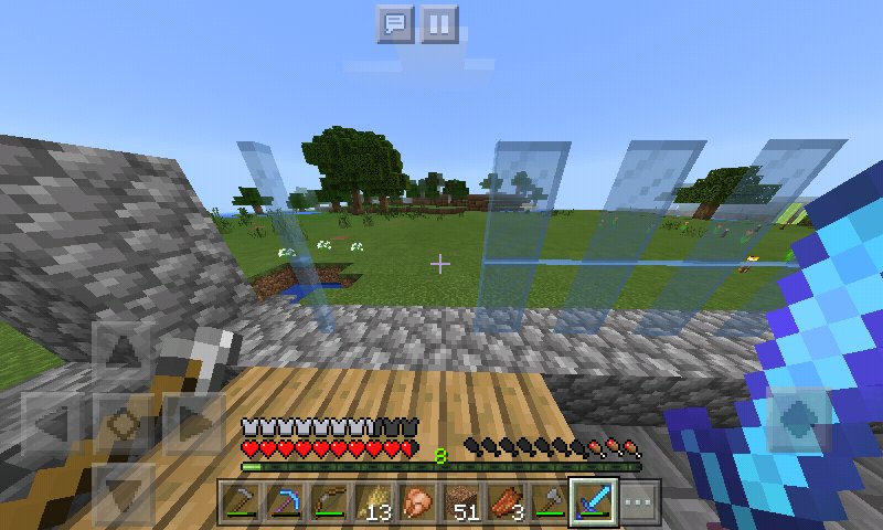 18Rjamago18's tweet photo. @ElRichMC  mira rich encontre otro bug q tienen las luevas texturas de minecraft .....las cuales algunas vosas se ven. Geniales otras bugeadas y se ven feas algunas https://t.co/PZQMIhTeH4