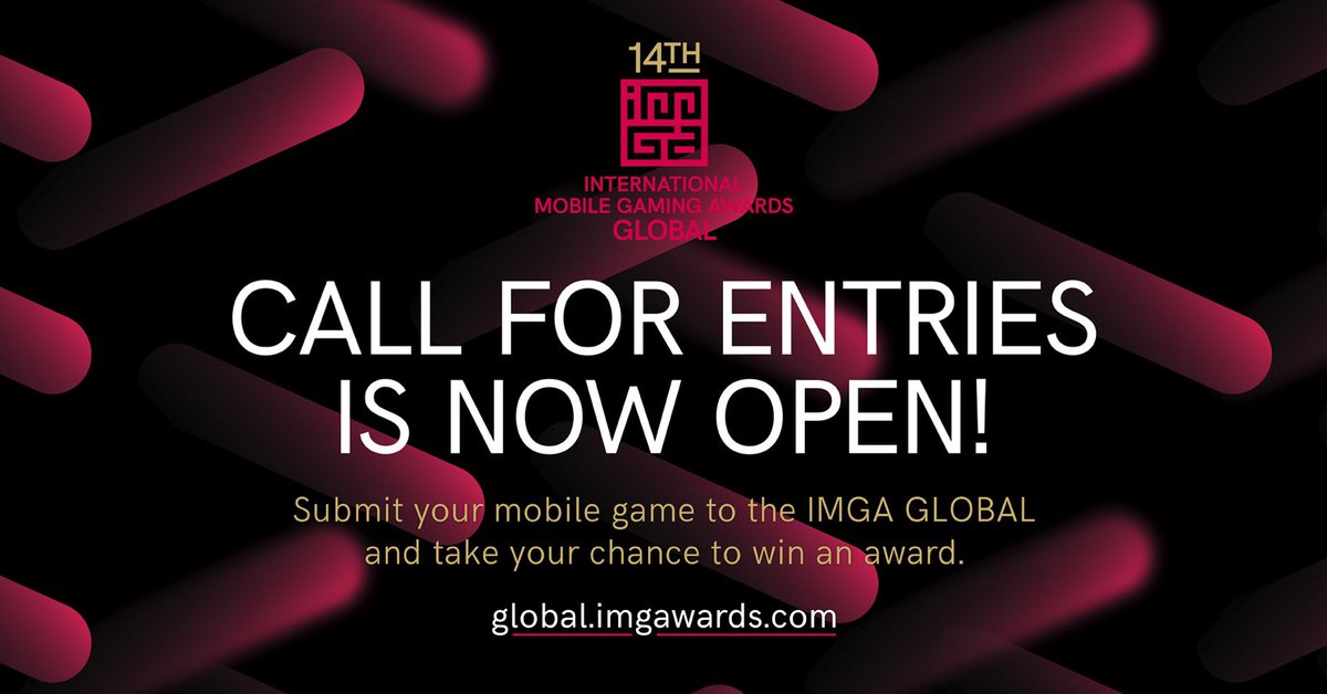 14th <a href="/imgawards/">IMGA</a> call for entries has commenced! Don’t miss your chance to submit your game till the end of the year to win one of the exciting awards ⭐️ imgawards.com/developers/sub…
