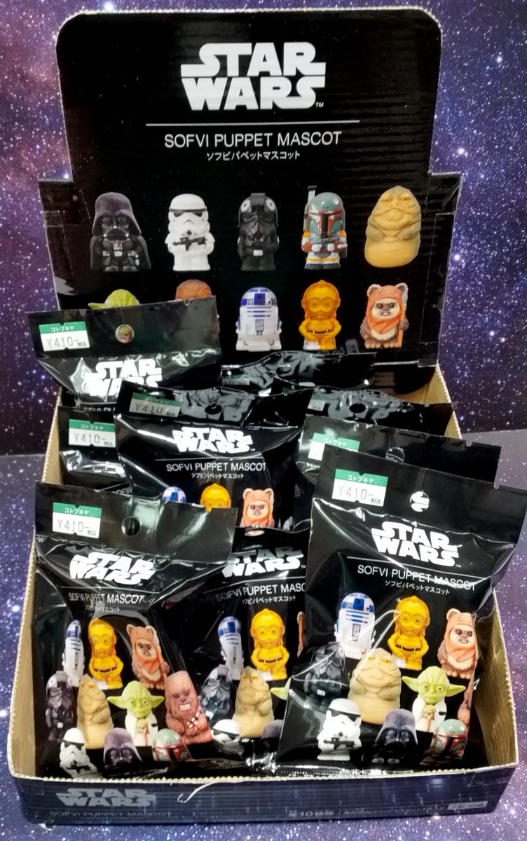 コトブキヤ日本橋1F】新商品：「スターウォーズ ソフビパペット