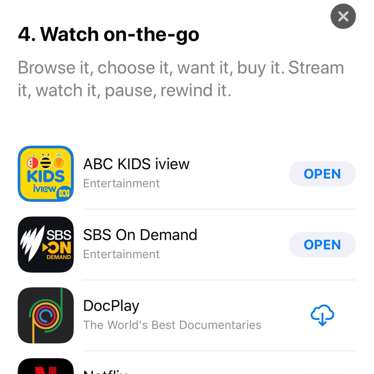 stripy_sock's tweet photo. Such a privilege to have worked on two of the top apps for watching video on-the-go. https://t.co/1m7ol6zV0C