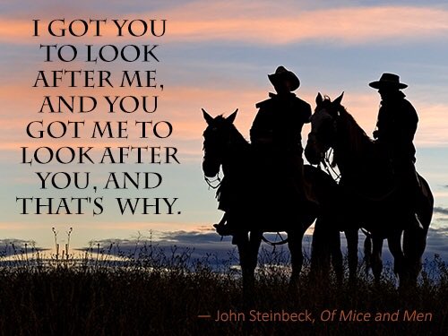 PCS_English's tweet photo. QOTD: Of Mice and Men. #keyquote #GeorgeandLennie #OfMiceAndMen #revision https://t.co/HZUAkmrQsS