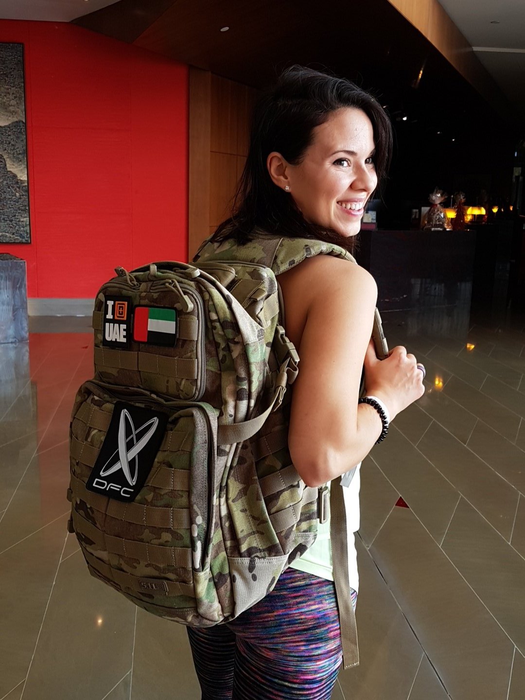 Anabel Ávila on X: Mochila de @511Tactical con los parches actualizados! /  Just updated the patches of my 5.11 backpack! 😊🐫🇦🇪   / X