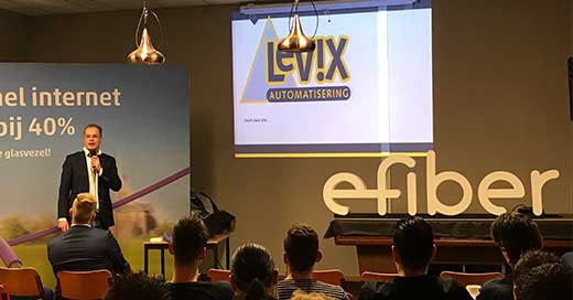 Bestel eenvoudig glasvezelverbindingen in Geffen, Vinkel, Nuland en Kruisstraat via onze partner <a href="/LevixCS/">Levix Computershop</a> #automatisering #glasvezel #totaalpakket