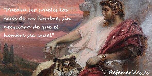 Un día como hoy, en el año 37, nacía el extravagante, hedonista y controvertido emperador romano Nerón.