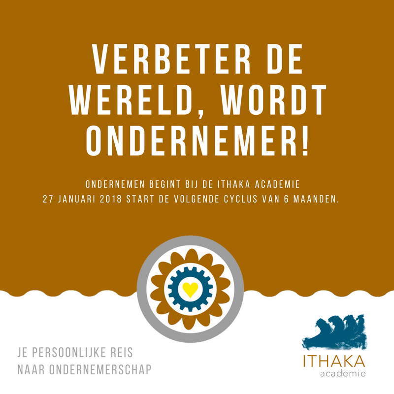 'Verbeter de wereld begin bij jezelf.' Een mooi gezegde dat wij graag in de praktijk brengen. Daarom hebben we er Verbeter de wereld, wordt ondernemer van gemaakt. Wat als jij aan het roer staat kun je zelf bepalen wat en hoeveel je gaat verbeteren!