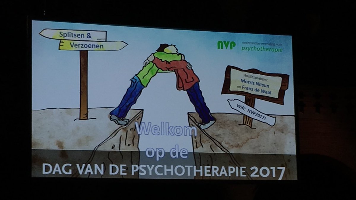 rjwdehaan's tweet photo. Splitsen &amp; verzoenen op de #dvdpsychotherapie dit jaar. @RINOgroep gaat voor dat laatste met @nvputrecht - we zijn erbij! https://t.co/T4JUpeQUQp