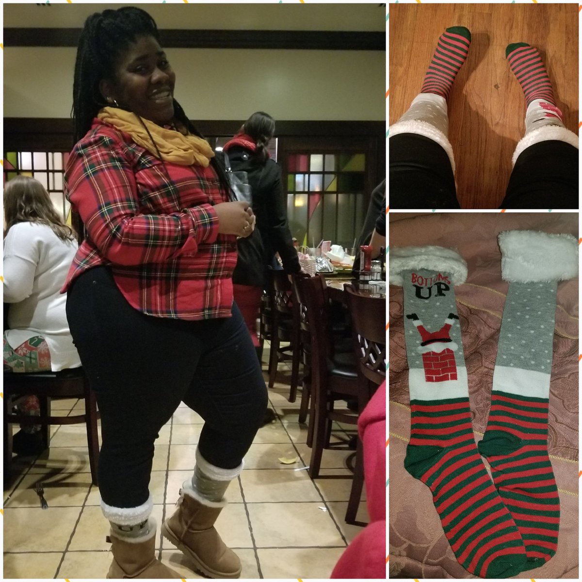 SimplyEdDucated's tweet photo. #latepost Day 8: Holiday Socks!! #bottomsup #15daysfGrinchmascheer #SESakaWhoville #GrinchTheme #Christmas2k17 #ohtheplacesyoullgo https://t.co/Q2rZr3G2qA