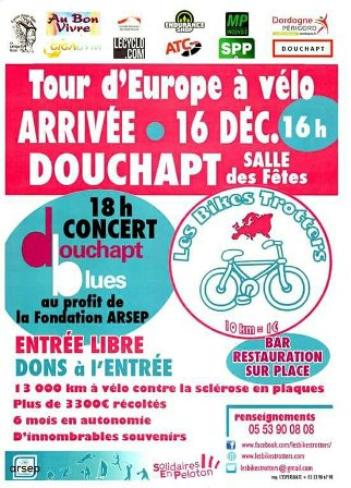 France_SEP's tweet photo. Les bikes trotters arrivent demain à #Douchapt. Et vous ? allez les féliciter et partager avec eux ce moment de fête ainsi que le concert #Blues ! #Dordogne #scléroseenplaques #vélo @SO_Dordogne @DordogneLibre 
@Bleu_Perigord https://t.co/yOMNeRFtZN