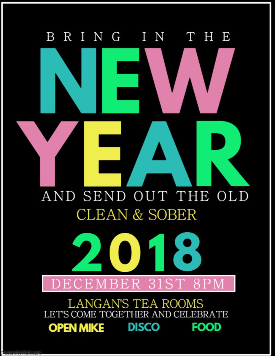 RecoveryChamps's tweet photo. Come and join us bringing in the New Year at Langan's! https://t.co/Wmv01lmTLZ