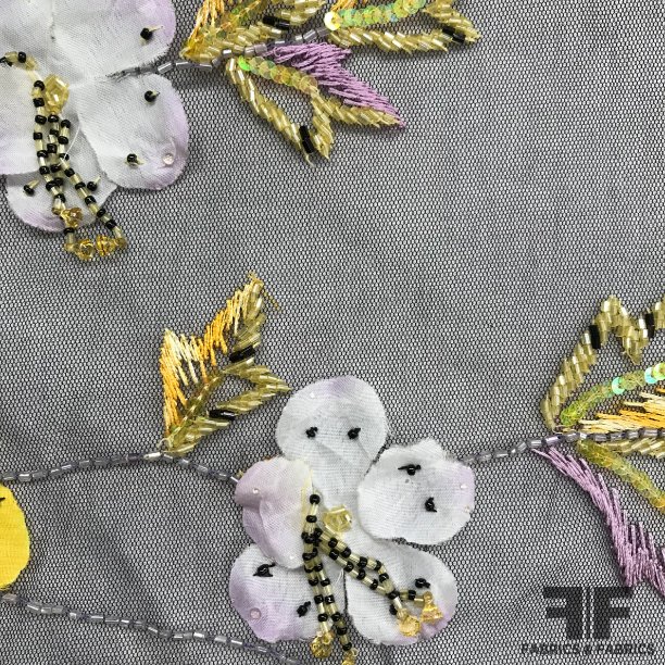 Fabrics_Fabrics's tweet photo. 3D Hand-Beaded Tulle with Dangling Beads at Flower's Center https://t.co/BeHsBLQ2Qu https://t.co/ydKt4vAQf4