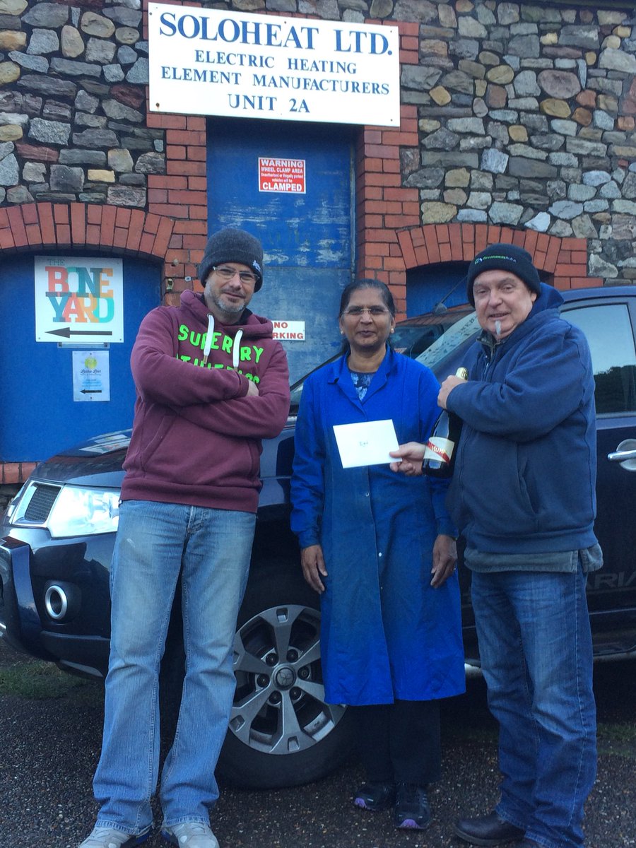 Thank you Ian Harris (right) retired today after 20 years loyal service at our Cardiff works. Enjoy your retirement Sir.