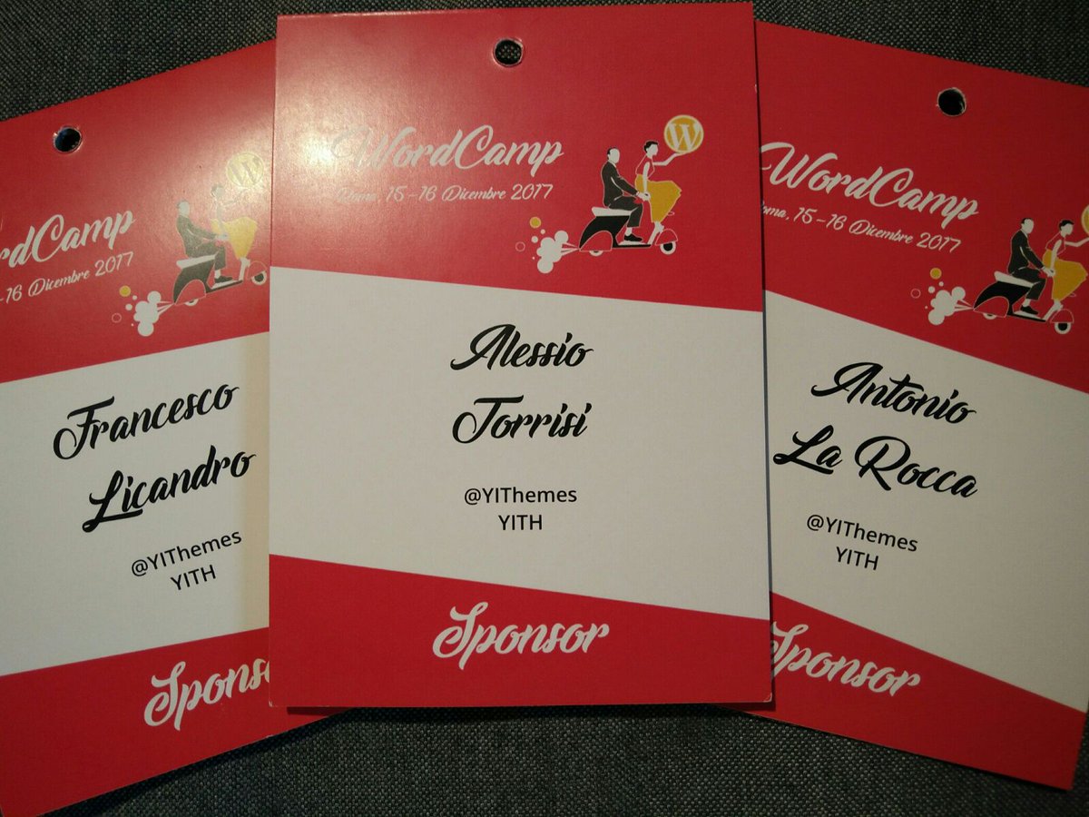 Ready for <a href="/WordCampRM/">WordCamp Roma</a>! #wcrm #WordPress