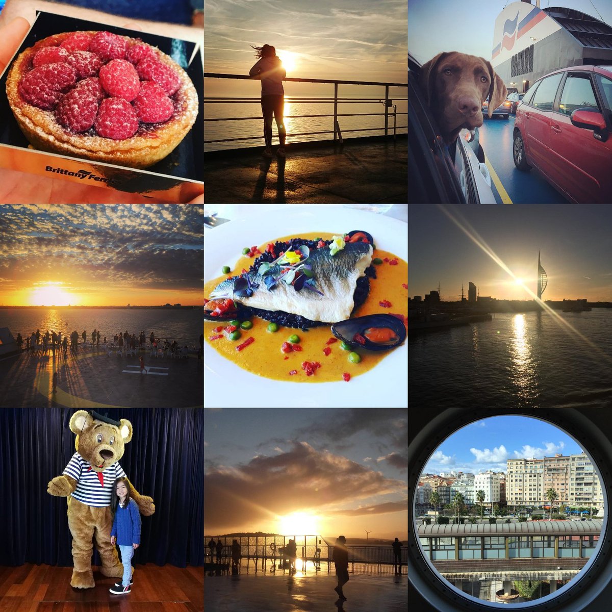 BrittanyFerries's tweet photo. We’ve enjoyed seeing your memories throughout the year &amp; now it’s time for us to return some festive cheer.
What’s Santa got in his sleigh? It’s a £200 BF voucher to help you on your way!
Simply retweet this collage or like on Instagram to be in with a chance. 
Images: Instagram https://t.co/Y8yuOQ1lLy