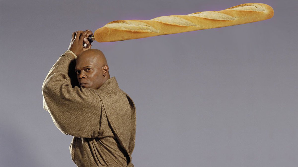 Ciara Knight on X: Star Wars but with baguettes instead of