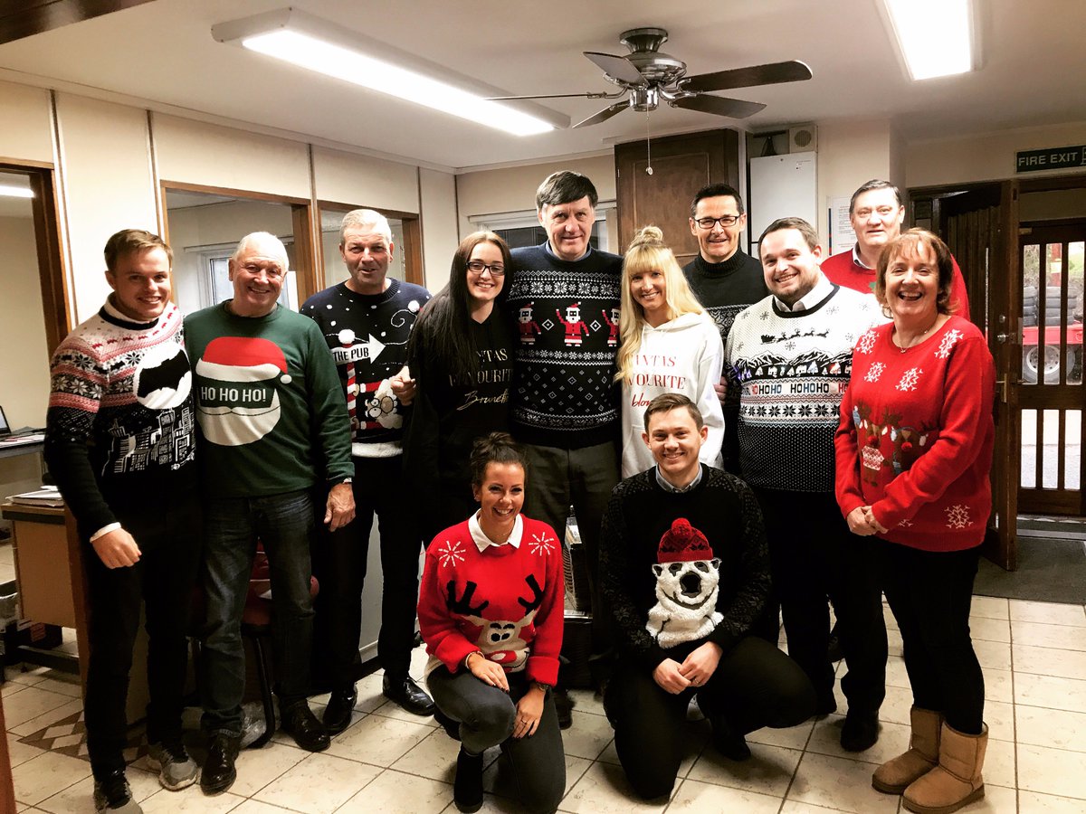 It's #ChristmasJumperDay here at SBS Head Office!! We’ve been enjoying Christmas themed  #cakesale today - all in the name of #SaveTheChildren! Big thanks to our cake bakers and buyers! 🎄⛄️🍪