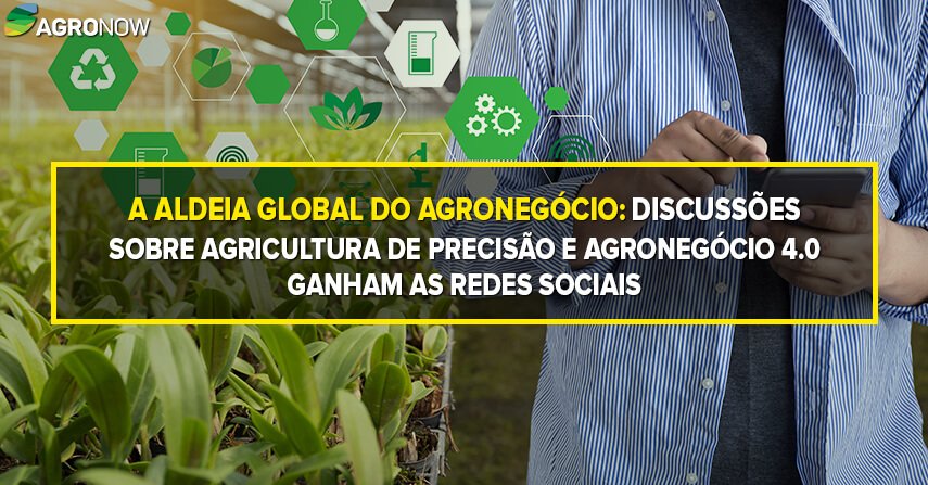 A aldeia global do agronegócio: discussões sobre agricultura de precisão e agronegócio 4.0 ganham as redes sociais. Confira a entrevista com Maikol Carvalho, da Agricultura de Alta Precisão. Acesse >> https://t.co/uavZ4yP4kx https://t.co/ndAu9zcHMp