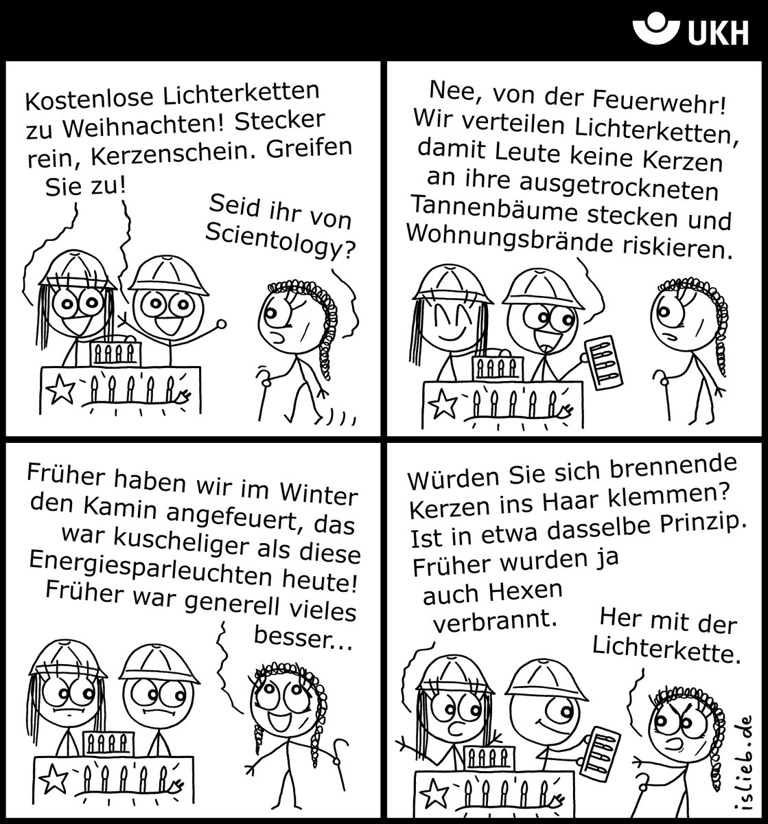 Presse_ukh's tweet photo. #Uffbasse, früher war grundsätzlich alles besser... 
👩‍🚒👨‍🚒🎄🔥💡 https://t.co/2hKIrvVjQJ