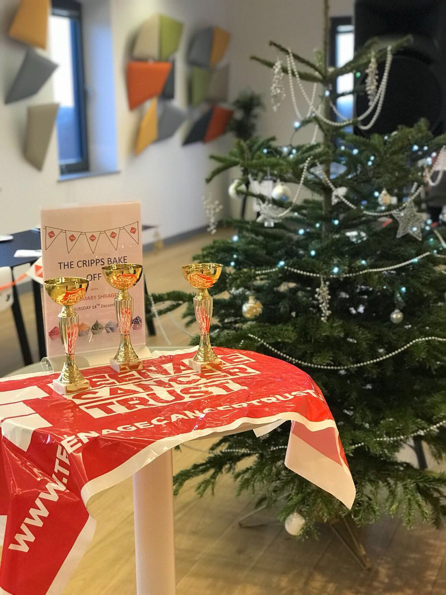 We had some really impressive bakes at our Crippsmas bake-off last night. A huge thank you to <a href="/RosemaryShrager/">Rosemary Shrager</a> for judging! Head over to our Facebook page to see more: bit.ly/2Ch7cz8