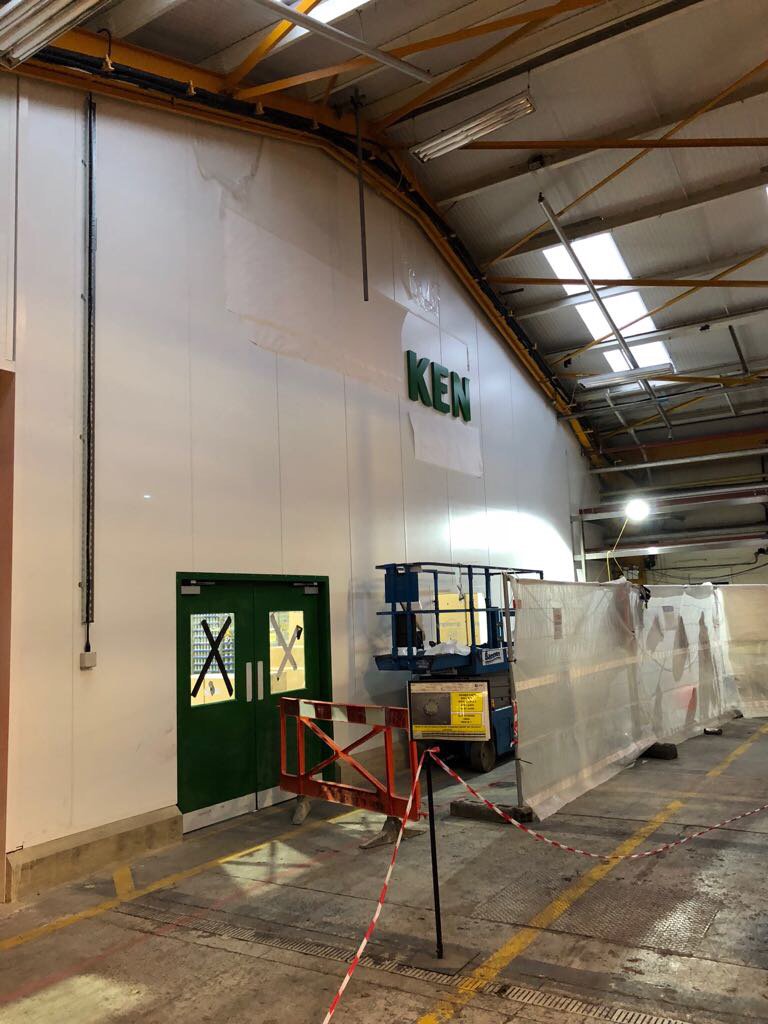 PRSYorkshire's tweet photo. Brand new Warehouse Signage complete for John Smiths Brewery in Tadcaster. Another Amazing job! 🍻 https://t.co/gflGXzfGSm