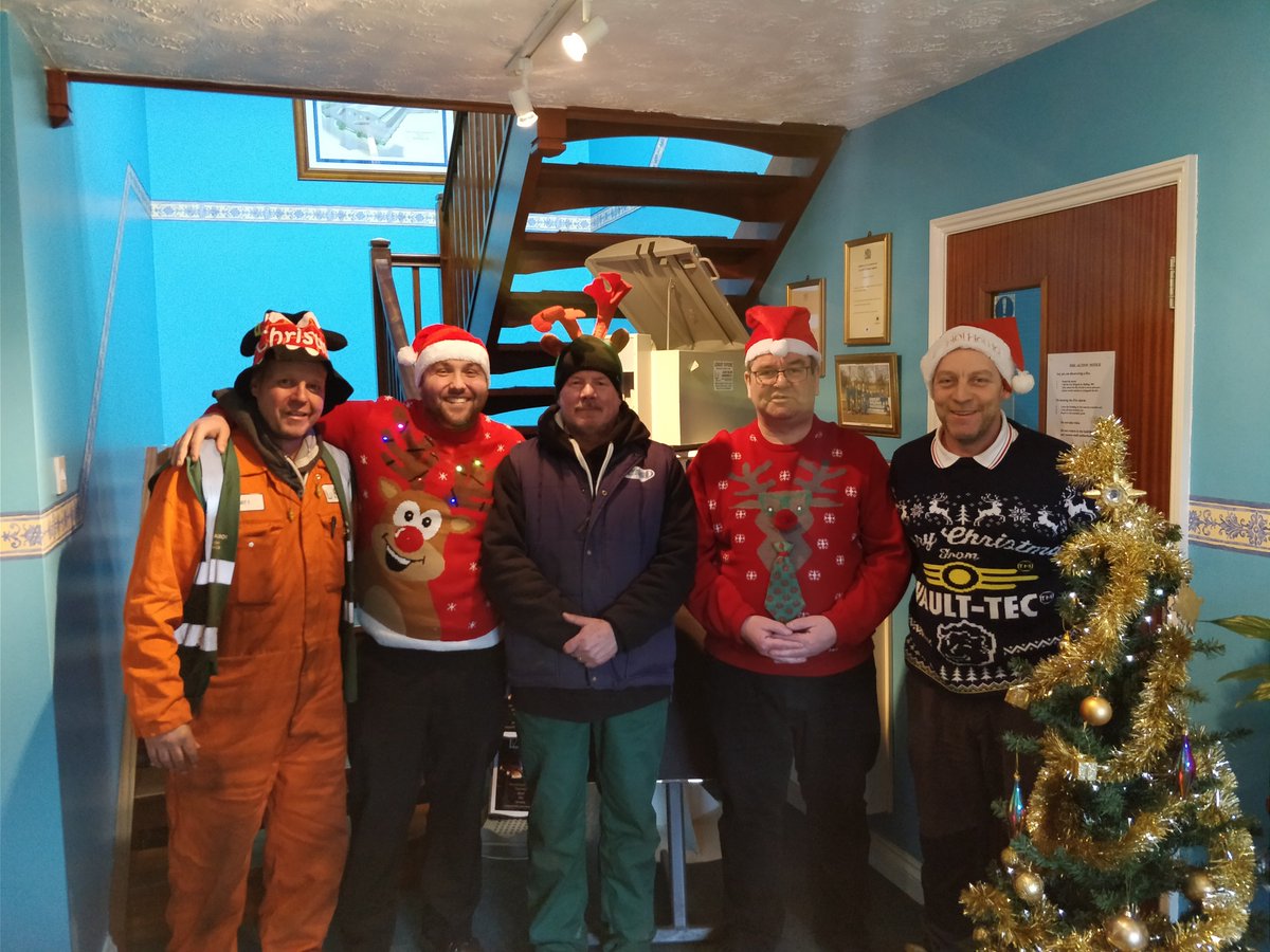 Some of our staff Wearing a selection of wonderful jumpers and attire to support the "Save the Children Fund" Christmas jumper fund. #ChristmasJumperDay  #Christmas #tistheseason