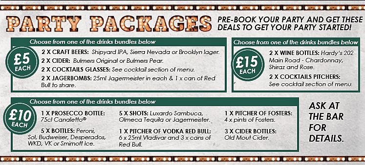 Riddle_and_Rye's tweet photo. Trying to save a few £ before Christmas. We have cheap drinks all weekend. Come in and ask for one of our party packages.No bookings required. https://t.co/yis4EZWIUE