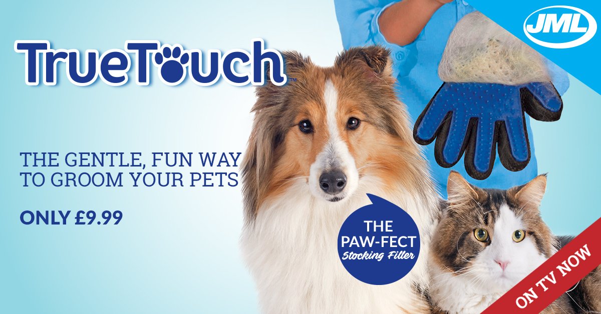 jml dog grooming glove