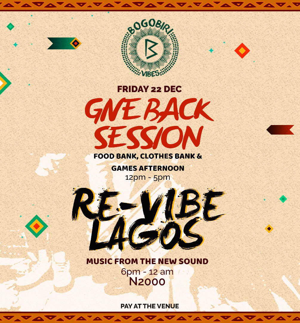 AceKnux's tweet photo. #keepingupwith #BogobiriVibes with the #NigerianPeople !!! 

Experience #art #charity  #christmas #party #poetry #chill #IkoyiFun #Lekki  #Folklore #revibeLagos #Visuals  @ItsAdey @iruntown @wolfneyda @mimichiny @CO_Chiamaka @Oliminati #WeMadeChristmas #TGIF #FridayFeeling https://t.co/fuGgT1mMAH